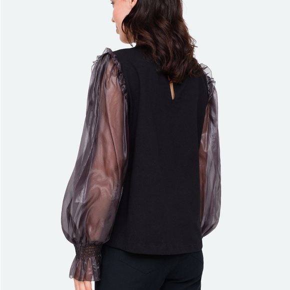 SEA NEW YORK BLACK ORGANZA TOO - Picture 3 of 6